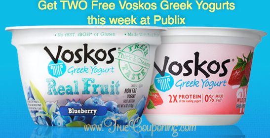 Hot Deal Fox Aired Today! {Two Voskos Yogurts for FREE!}