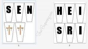 He Is Risen Easter Banner - The Free Printable You Need To Make