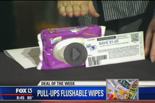 Hot Deal Fox Aired Today! {Flushable Wipes for Only $0.64!}