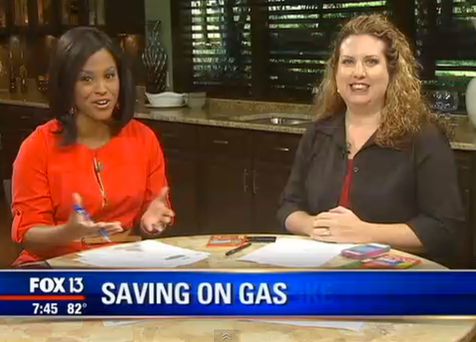 Fox 13 Savings Segment ~ Ways to Save Money on Gas This Summer!