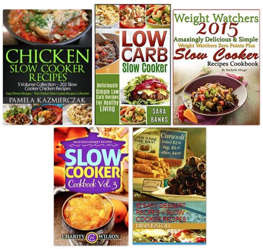 5 FREE eBooks:  Crock Pot Recipes