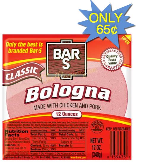 Hot Deal Fox Aired Today! {Bologna Lunch Meat 12 oz pkg Only $0.65 Each!}