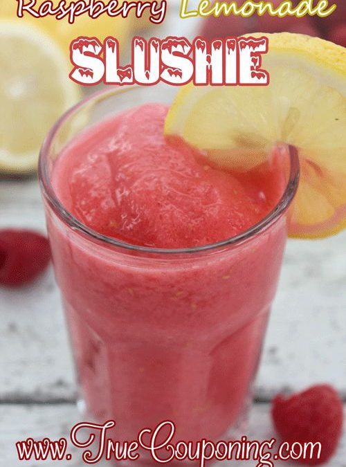 Ready to Drink a Sweet Tart? Try This Raspberry Lemonade Slushie!