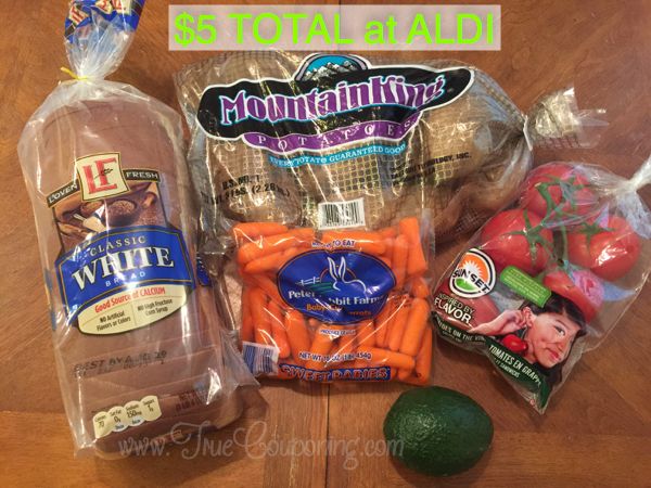 Hot Deal Fox Aired Today! {ALDI Shopping Trip! Get All This At ALDI for Less Than $5!}