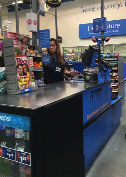 Walmart Checkout Lines