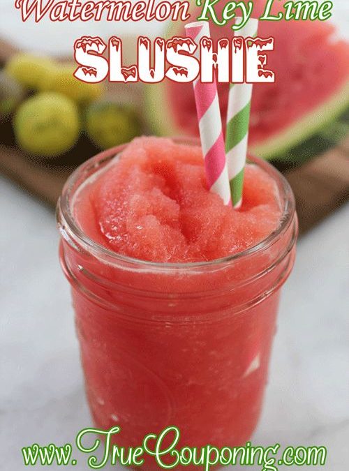Watermelon Key Lime Slushie Recipe