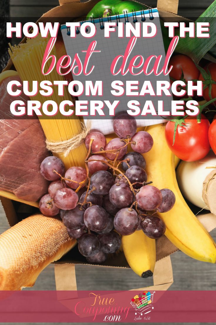 Custom Search All Grocery Sales: Find The Best Deal In Seconds!