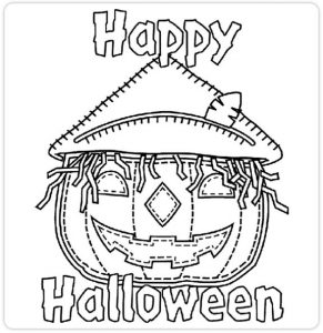 Halloween Coloring Pages 3