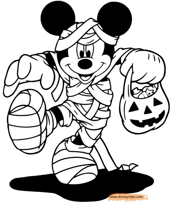 Halloween Printable Coloring Pages 5