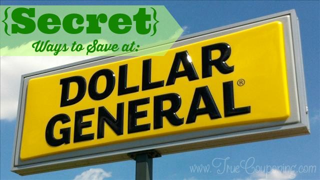 Secret Tips Dollar General