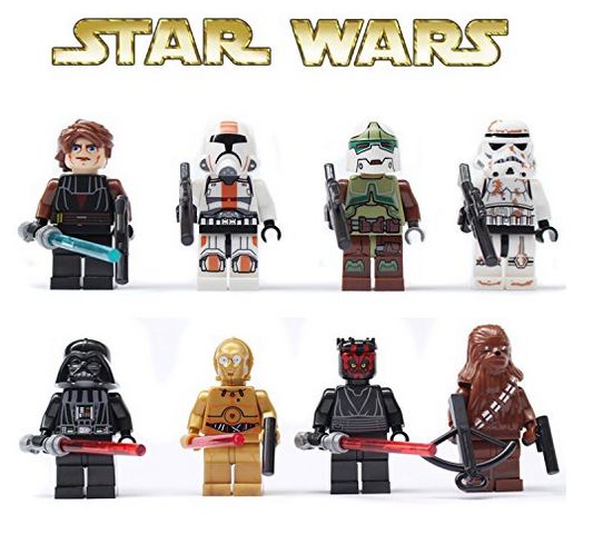 STAR WARS Mini Figures Set of 8 just $6.81 SHIPPED!