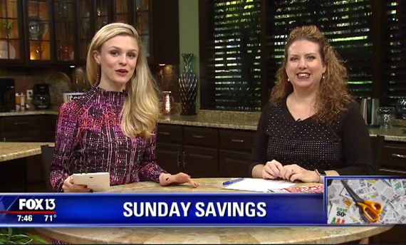 {Video Replay} Fox 13 Savings Segment ~ 5 Must-Buy Items for February!