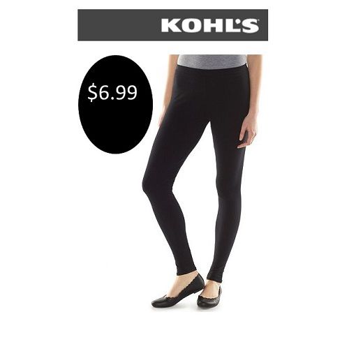 Lauren Conrad Solid Leggings Only $6.99 after Kohl’s Discount! {Regular Price $20} ~Limited Time Only!