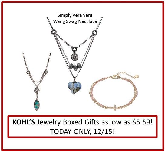 Simply Vera – Very Wang Swag Necklace Only $5.59 {Regularly $26} – Today Only, 12/15