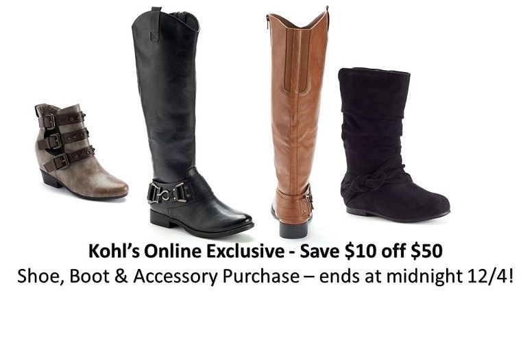 Sonoma Women’s Riding Boots $22.49 after Discount, or buy (3) for only $54.78! ~Ends at Midnight 12/4!