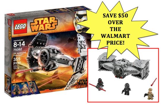 LEGO Star Wars TIE Advanced Prototype $31.99! Ships FREE to Store!