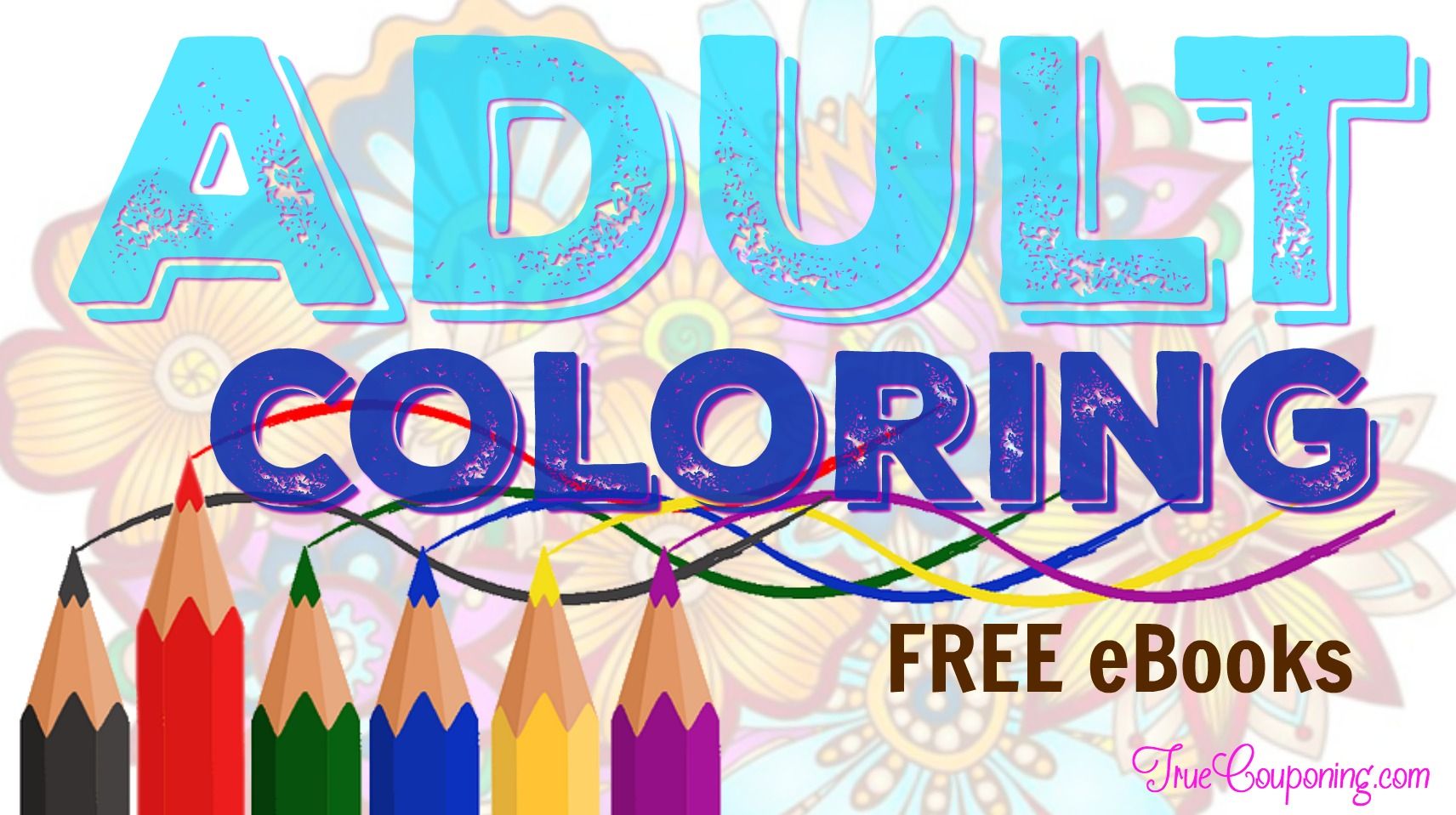 Limited Time FREE TEN eBooks Adult Coloring Books Bundle! A $63.75 Value!