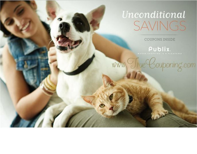 Publix “Unconditional Savings” Pet Coupon Booklet & Printables