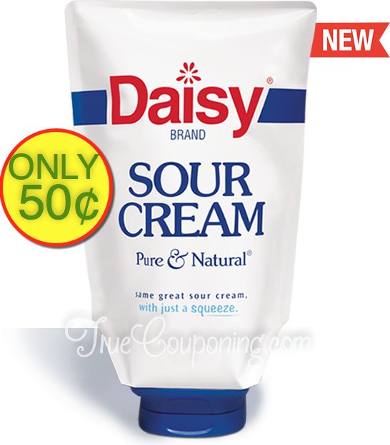 Fox Deal of the Week! Daisy Squeeze Sour Cream Only $0.50 Each!!
