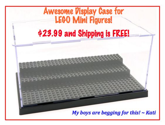 LEGO Mini Figures Display Case $23.99 SHIPPED!