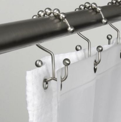 shower curtain hooks
