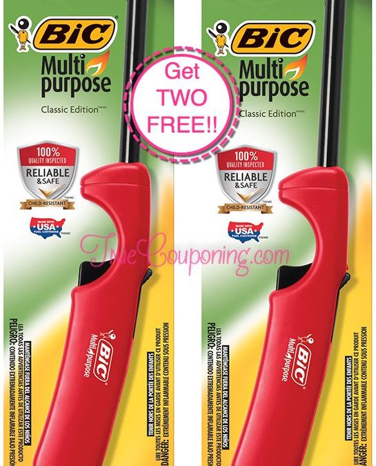 Fox Deal of the Week! TWO FREE BIC Lighters!! {Perfect for Labor Day Grilling or Hurricane Preparedness!}