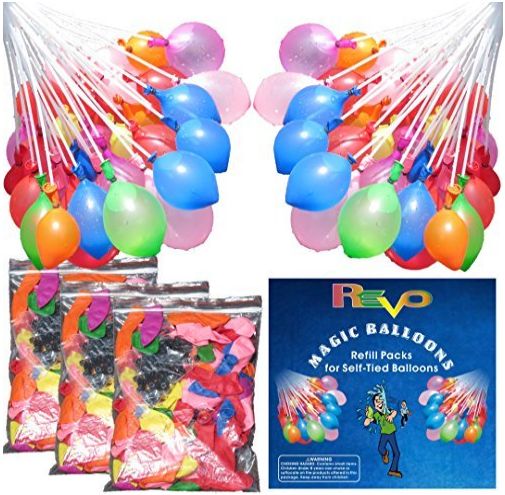 Water Balloon Refill Kit 3pks of 110 Balloons just $8.25!