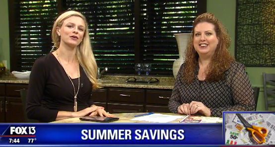 {Video Replay} Fox 13 Savings Segment ~ Must-Buy Items for this Summer!