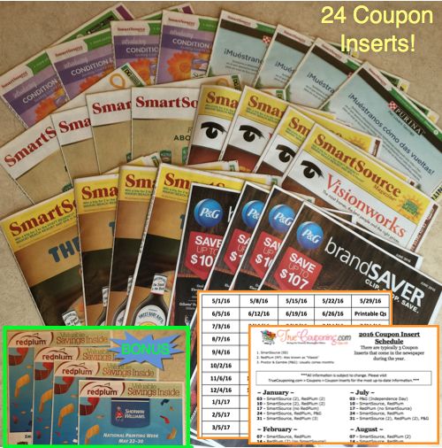 SmartSource P G Coupon Pack Date Tabs Insert Preview Stock Up