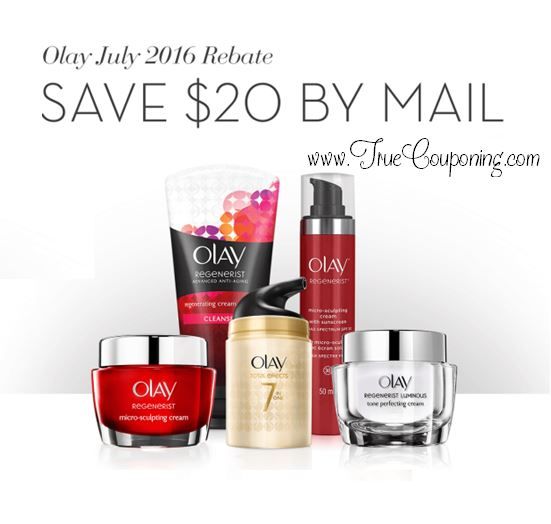 NEW Olay Mail In Rebate: FREE $20 Prepaid Card wyb $50 in Olay Facial Skincare! (Valid 7/3 – 9/2)