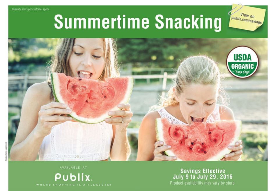 Publix Green (Grocery) Advantage Flyer 7/9 – 7/29