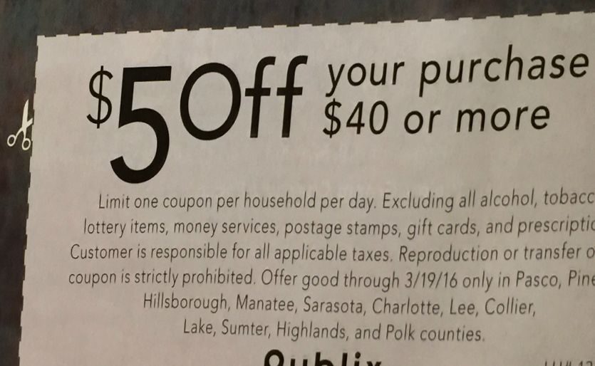How To Get A Special Publix Coupon