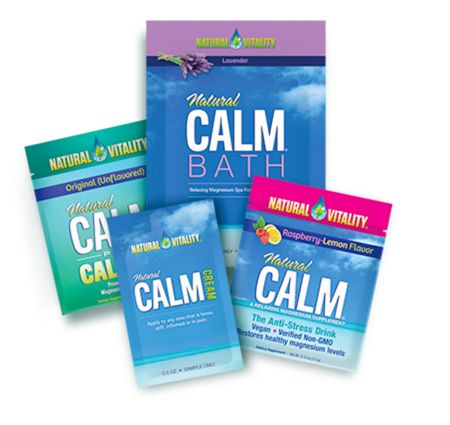 Kick the Stress with FREE Natural Calm Products!