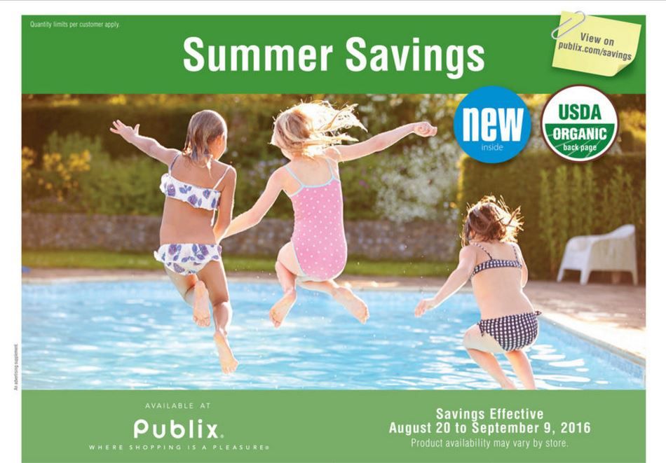 Publix Green (Grocery) Advantage Flyer 8/20 – 9/9