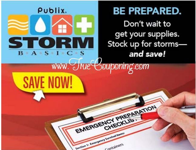 Publix "Storm Basics" Coupon Booklet & Printables (Save Over $8) ~ Expires 8/19!
