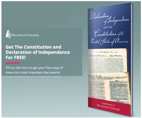 FREE Pocket Size US Constitution and Declaration of Independence!