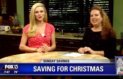 Join Me on Fox at 7:30am this Sunday 12/4 for Creative Ways to Save Money on Christmas Decorations!