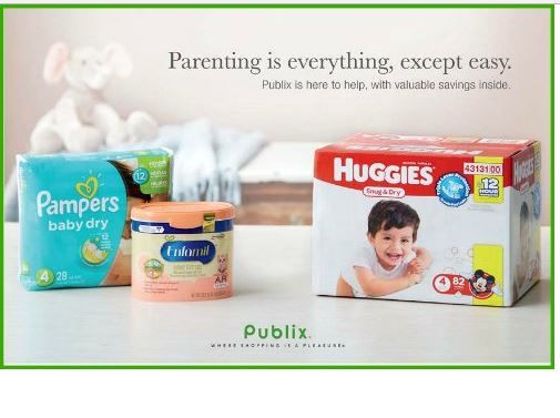 Last Chance to Get Publix Baby Coupons! "Parenting is Everything, Except Easy" ~Ends Wednesday!