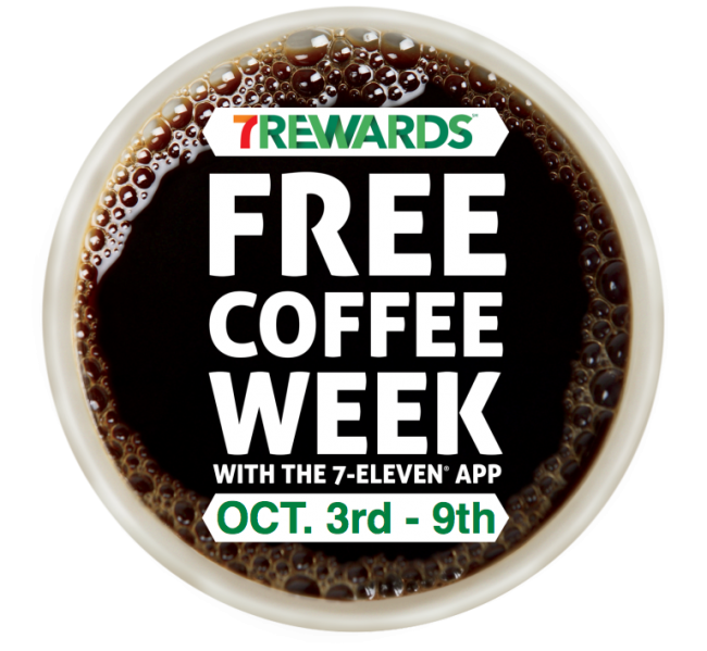 7-Eleven FREE Coffee