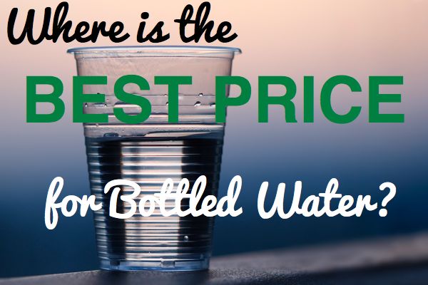 Where is the Best Price for Bottled Water? {And a Couple Other Hurricane Supplies}