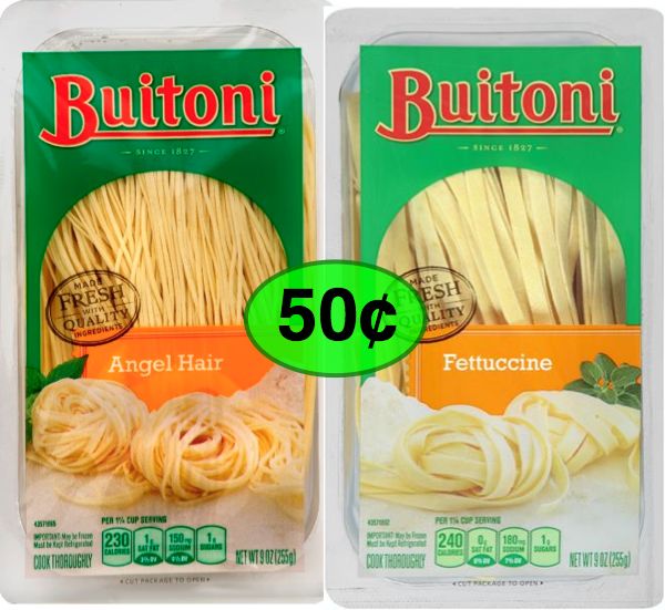 Fox Deal of the Week! Buitoni Gourmet Pasta Only 50¢ Each!