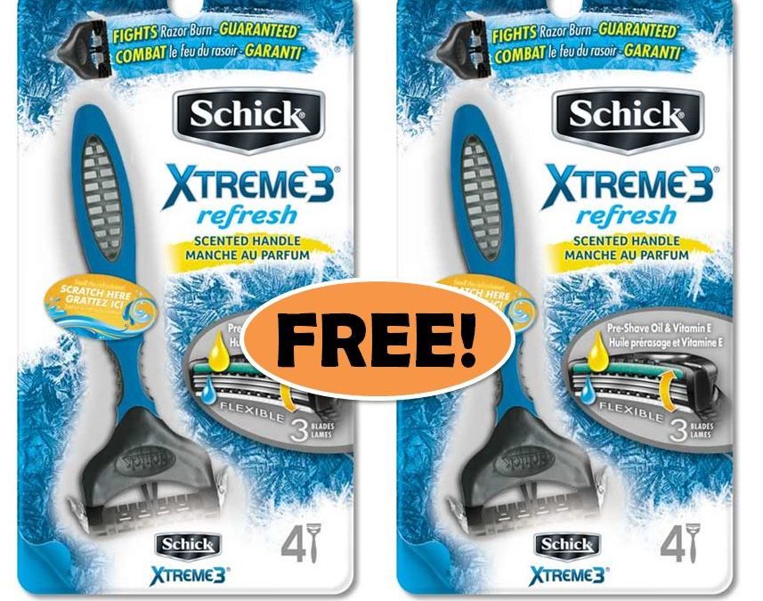 TWO (2) FREE Schick Disposable Razors @ CVS ~ This Week!