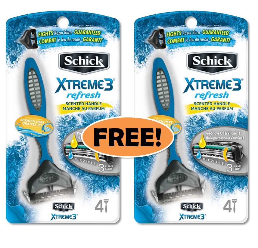 TWO (2) FREE Schick Disposable Razors @ CVS ~ This Week!