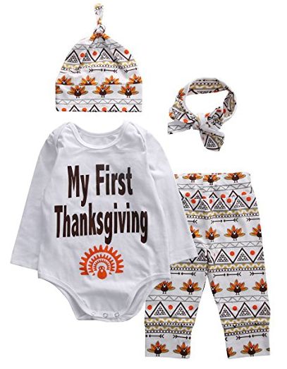 baby's first thanksgiving outfit 11-1