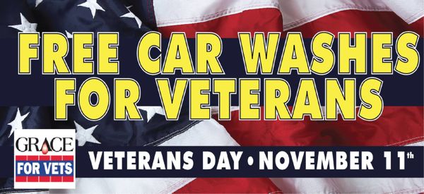 FREE Car Wash Veterans