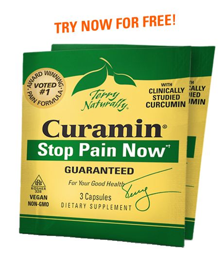 FREE Curamin Pain Relief!