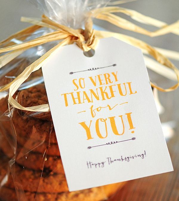 FREE Thanksgiving Gift Tags and Note Cards Printables!