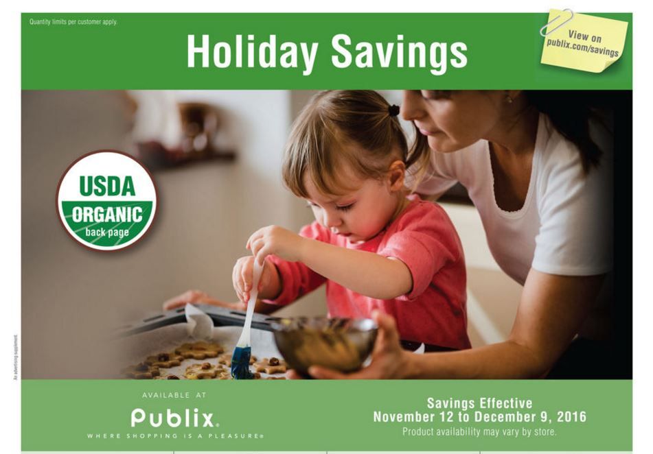 Publix Green (Grocery) Advantage Flyer 11/12 – 12/9