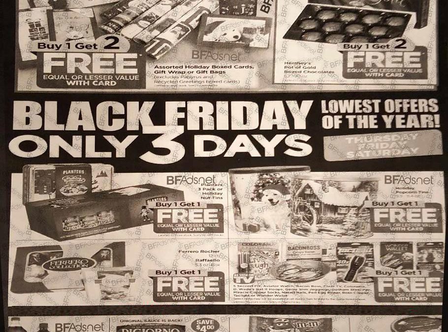 Rite Aid Black Friday Ad Scan 2016 {with Printable Shopping List Feature!}