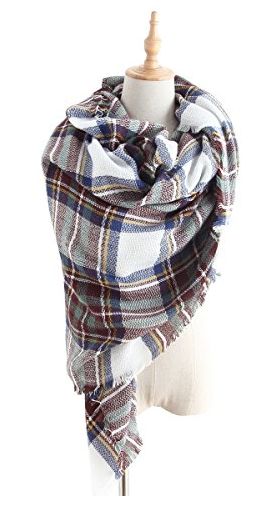 plaid blanket scarf 11-9